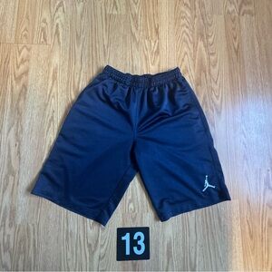 Jordan Navy Blue Athletic Shorts M